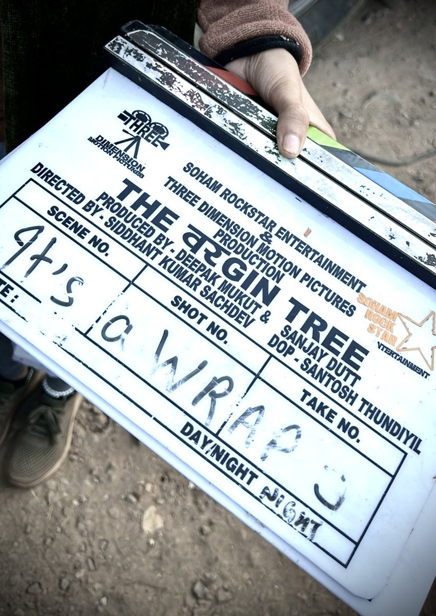 dop_thundiyil's tweet photo. Thank you team the virgin tree. Director Sidhant Sachdev , producers Deepak Mukut and sanjay dutt,  action director real Satish ,all cast and crew for this challenging yet enjoyable journey. https://t.co/LTFzHv5W9n