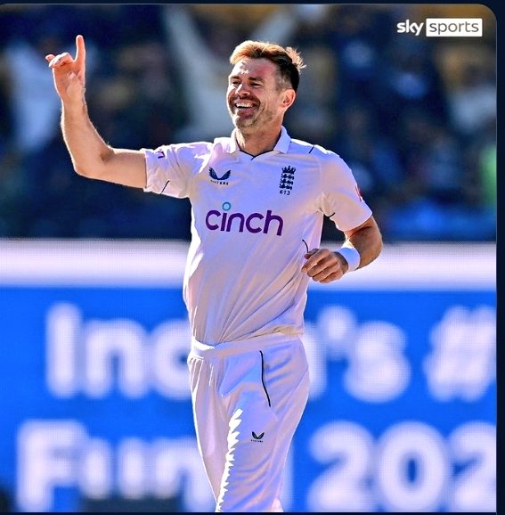 Jimmy completed 700 wickets
 
James Anderson became the first fast bowler Taking 700 wickets 

And 3rd in overall 
#INDvENG #ENGvsIND