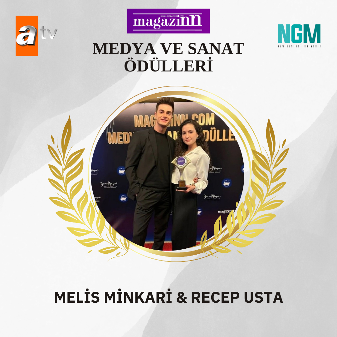 Dizimizin değerli oyuncularından Recep Usta ve Melis Minkari, Magazinn.com Medya ve Sanat Ödülleri'nde bizi gururlandırmayı başardılar. Oyuncularımız tebrik ediyor, başarılarının devamını diliyoruz! ✨