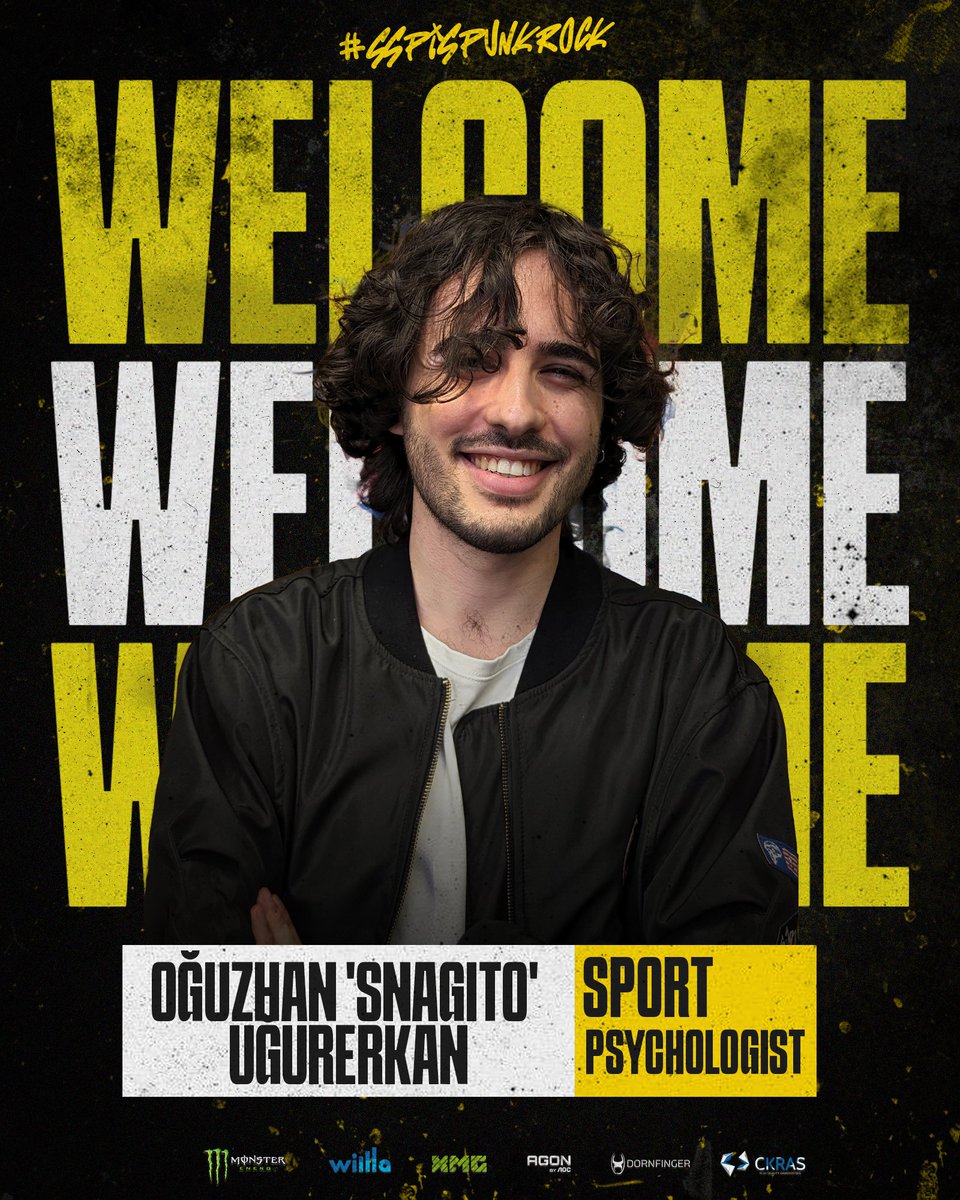 We are incredibly excited to introduce you to the newest Member of our League of Legends Team! Please welcome all Oğuzhan 'Snagito' Uğurerkan!

<a href="/OUgurerkan/">Oğuzhan Uğurerkan</a> will help them with his wisdom as a sportpsychologist and make sure our players are in the right headspace 🔥