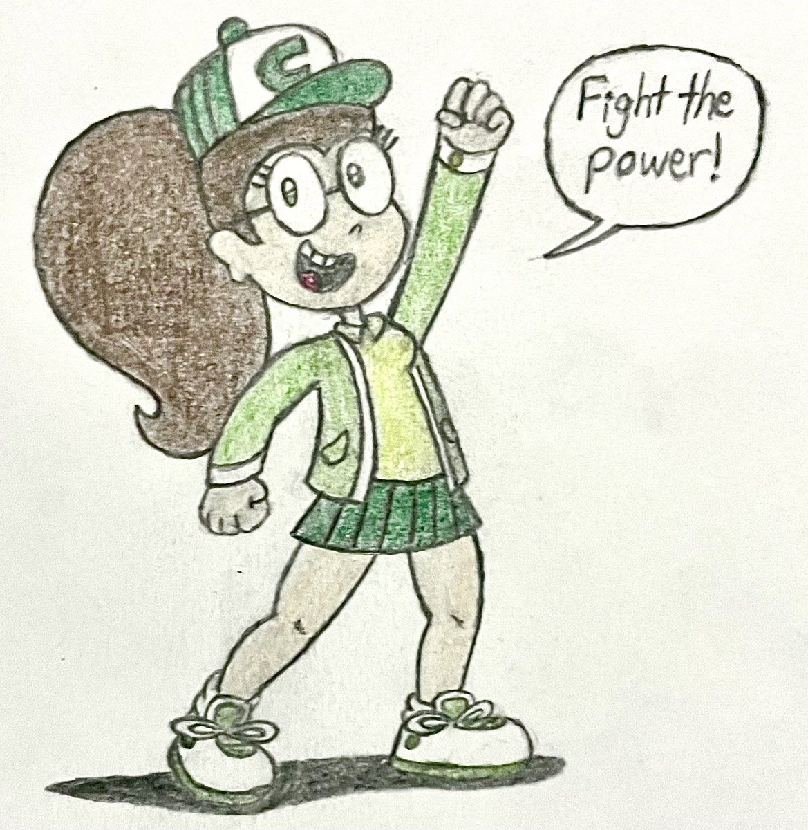 JJSponge120's tweet image. My OC Clumsy Clara is here to celebrate International Women’s Day! 🥳 #InternationalWomensDay #WomensDay #Clumsy #Clara #OC #JJSponge120