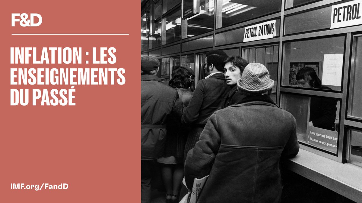 Lutter contre l’inflation n’est pas aisé, mais les pays qui la laissent perdurer en paient finalement le prix fort. Lisez l’article de Lev Ratnovski et Anil Ari du FMI dans F&D et découvrez ce que l’histoire nous a appris en matière d’inflation. bit.ly/3P9MoBV