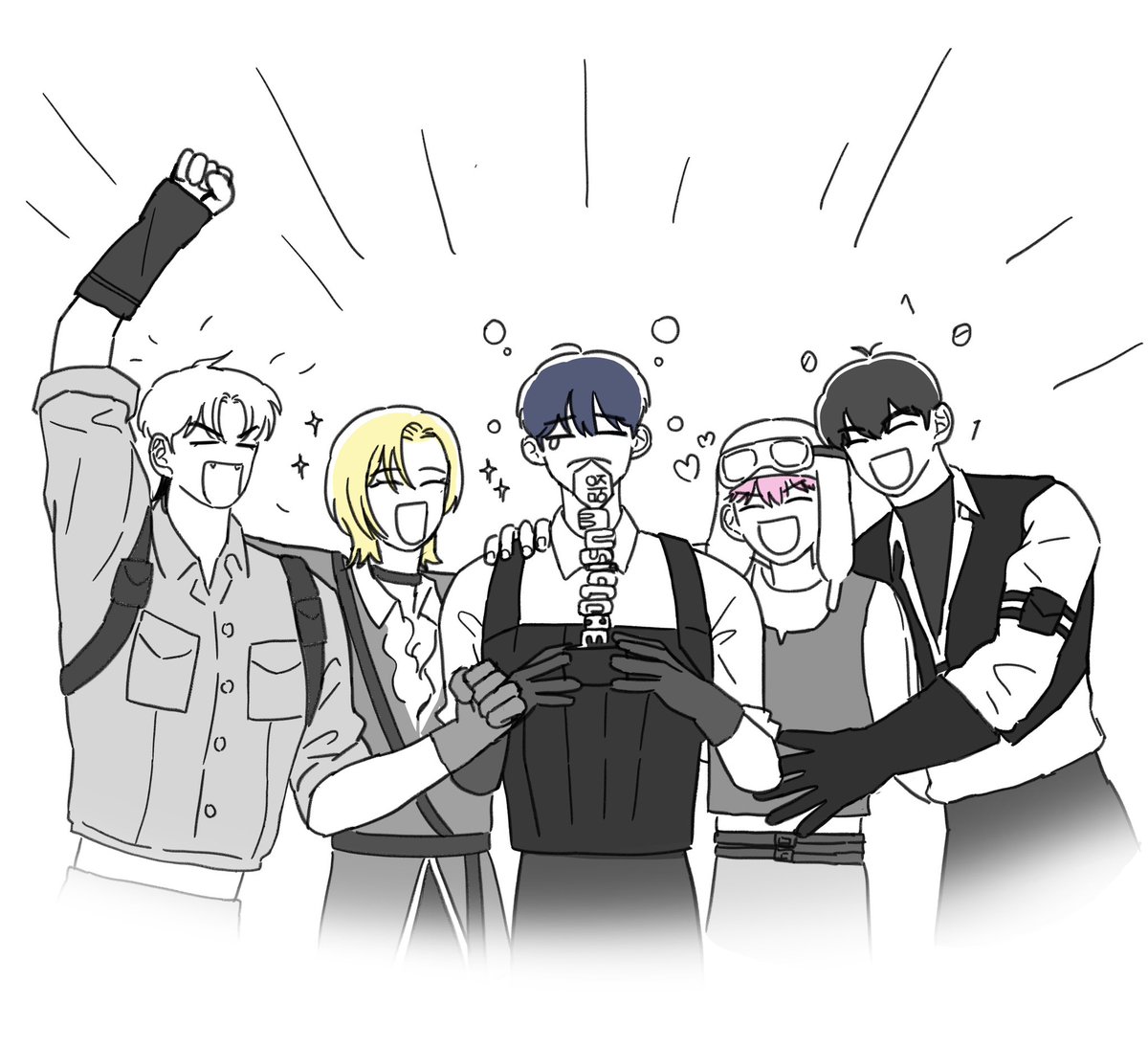 플레이브 1위💙💜🩷❤️🖤