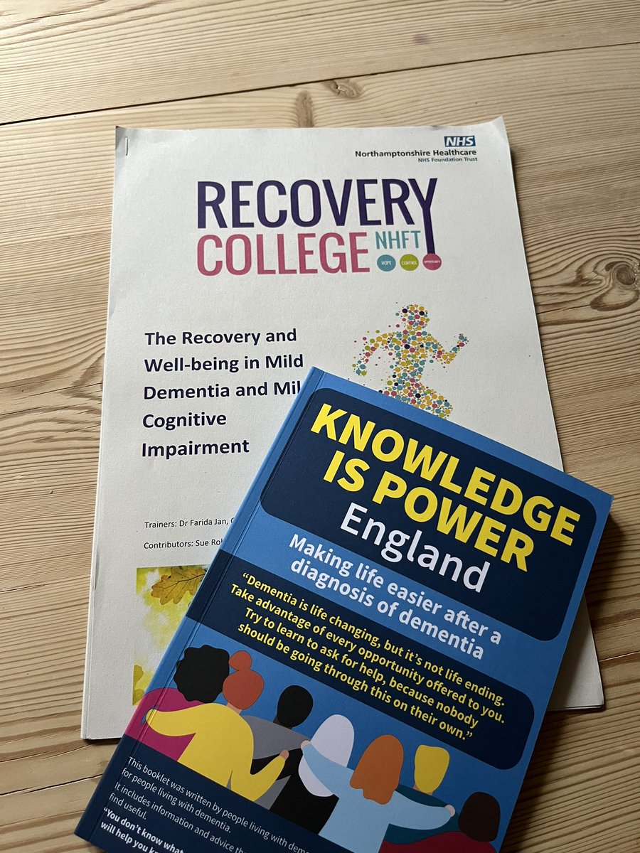 Attended this yesterday. Really helpful, informative &amp; inspiring 🙏 thank you @RCNHFT &amp; Dr Farida Jan &amp; the amazing Peter Middleton #recoverycollege #dementia #northamptoncarers #admiralnurses Thank you 🙏
