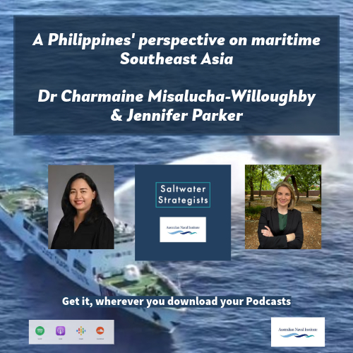 🎙️Latest ep of <a href="/AusNavInst/">Naval Institute</a> #saltwaterstrategists is on the streets.

In a big wk for SEA maritime affairs I chat to <a href="/CarnegieChina/">Carnegie China</a>'s Dr Charmaine Willoughby about the key themes of the Aus-ASEAN Dialogue, and #PRC aggression in the Philippines' EEZ.

soundcloud.com/saltwater-stra…