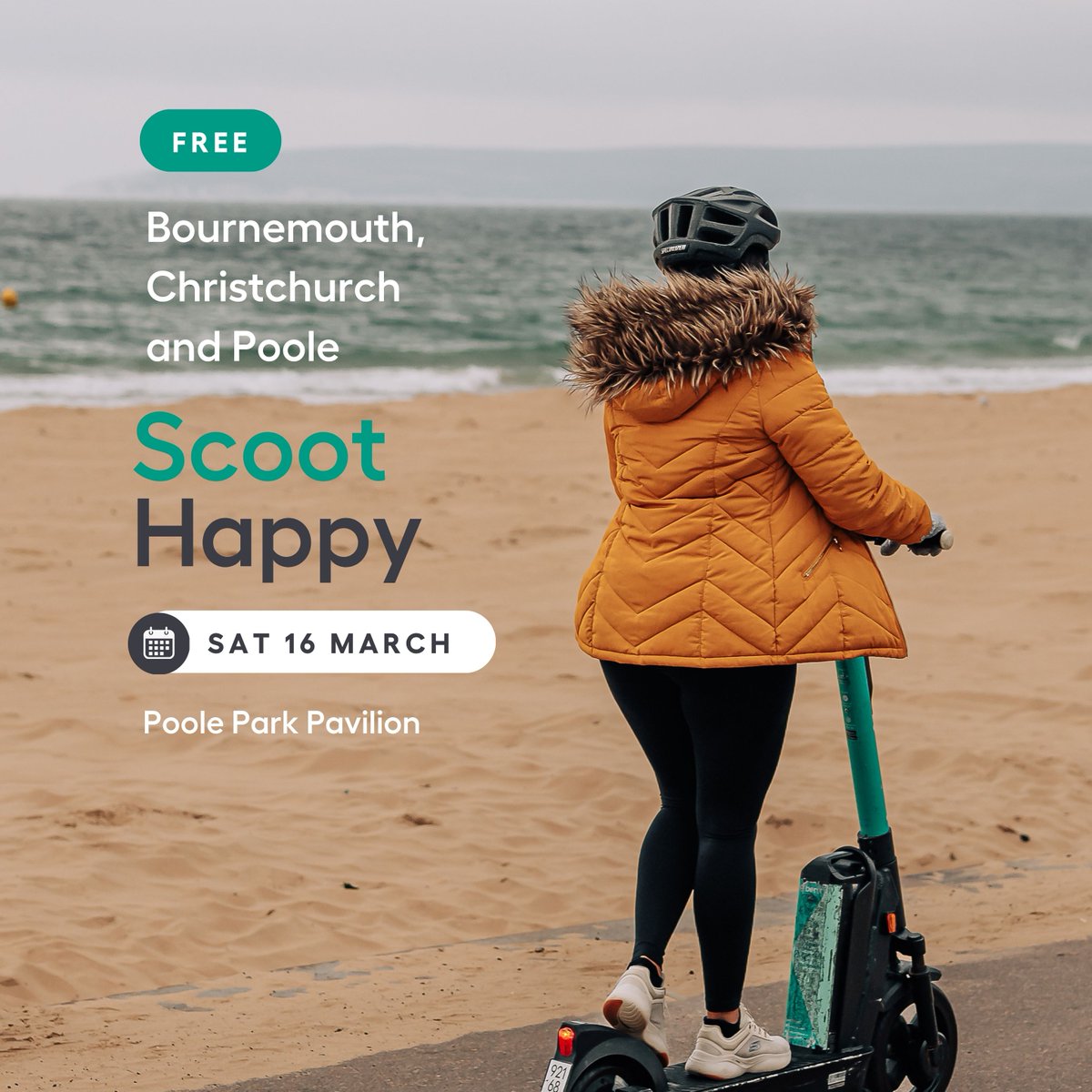 This time next week you could be brushing up your e-scooter skills for the year ahead 😎 Plus all participants get 200 free minutes to spend with Beryl. 🛴 Don't miss out! Sign up here: eventbrite.co.uk/o/beryl-335735… @BCPCouncil #Bournemouth #Dorset #Escooters