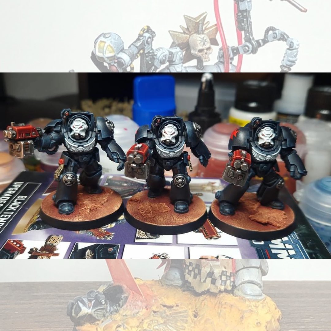 theeternalcrus1's tweet image. Alexander Steffens has finished his #blacktemplar #terminators 

#theeternalcrusader #eternalcrusade #btterminators #blacktemplars #blacktemplars40k #blacktemplar_40k #spacemarines40k #spacemarines #warhammer40k #warhammer400000 #40k #warhammercommunity