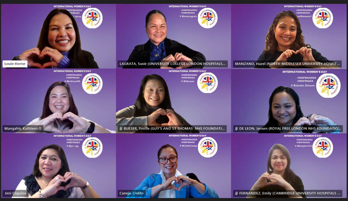 Thrilled by the success of our #IWD2024 webinar!
Empowering discussions, insightful perspectives &amp; a powerful sense of solidarity among the panellists &amp;  participants. 
We will continue to talk about gender equality, allyship &amp; uplifting our 🇵🇭 nursing community! 
#IWDFSNA24