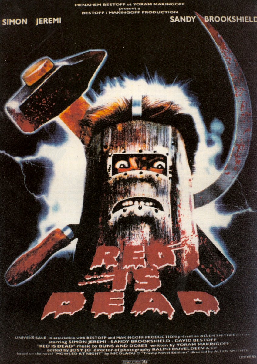 Le film dans le film.

La Cité de la Peur a 30 ans aujourd'hui.
Red is dead aussi !