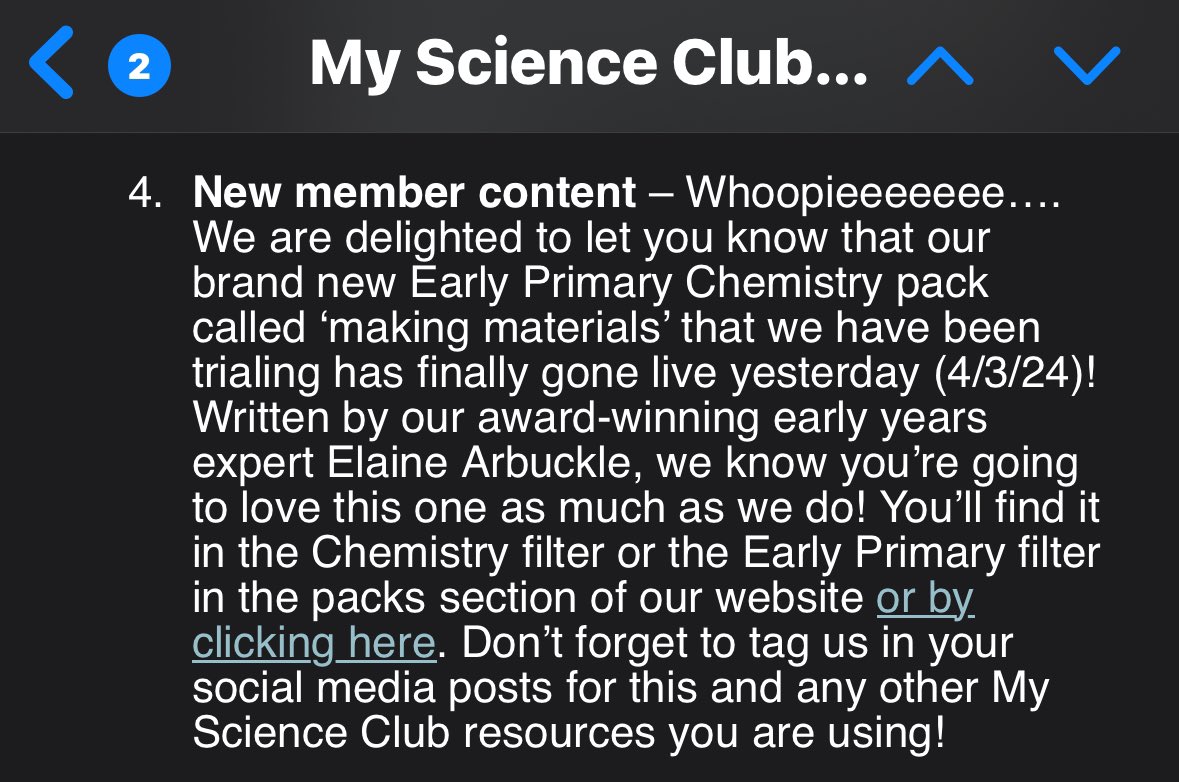 I just love @My_ScienceClub .
Brilliant, easy to follow and use resource packs written by teachers for teachers. 😁