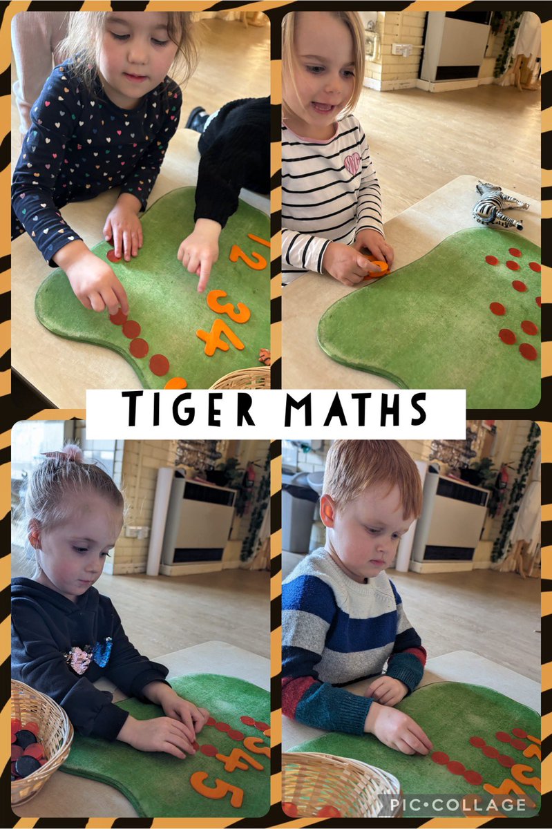 EYPenkethSouth's tweet photo. Some amazing maths from EYFS this week. Combining groups of objects, number recognition, counting and subitising. #PSMaths https://t.co/73D25kWYu8
