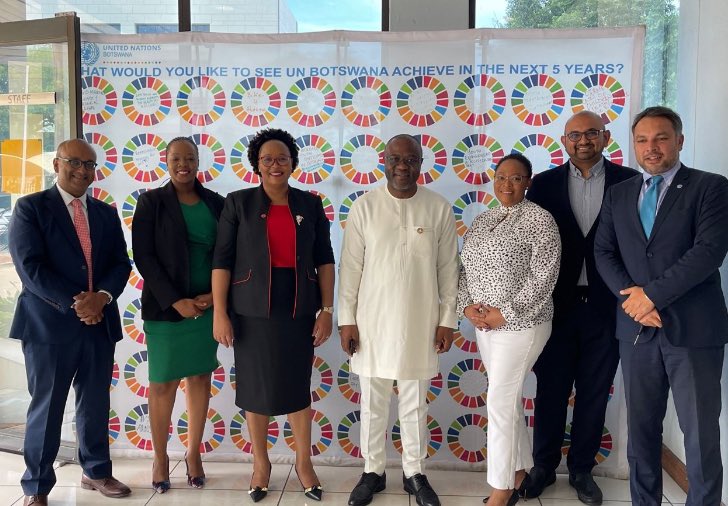 UNESCO_BW's tweet photo. Launched yesterday @globalcompact in Botswana with its new board of visionary CEOs of @AbsaBotswana, @ASEBotswana @Alphadirectlive Chobe Holdings and Wise Leadership to support and drive the growth &amp; impact of business sector implementing the SDGs in Botswana https://t.co/fsZLO6jCPg