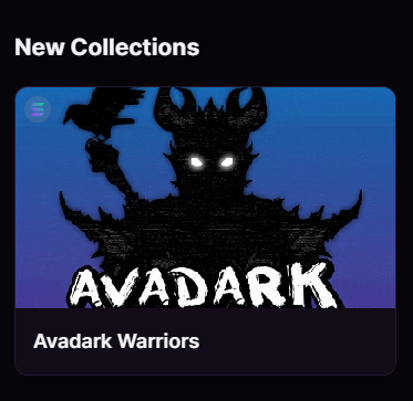 Avadark Warriors are now approved and listed on <a href="/MagicEden/">Magic Eden 🪄</a> !

Link 👇