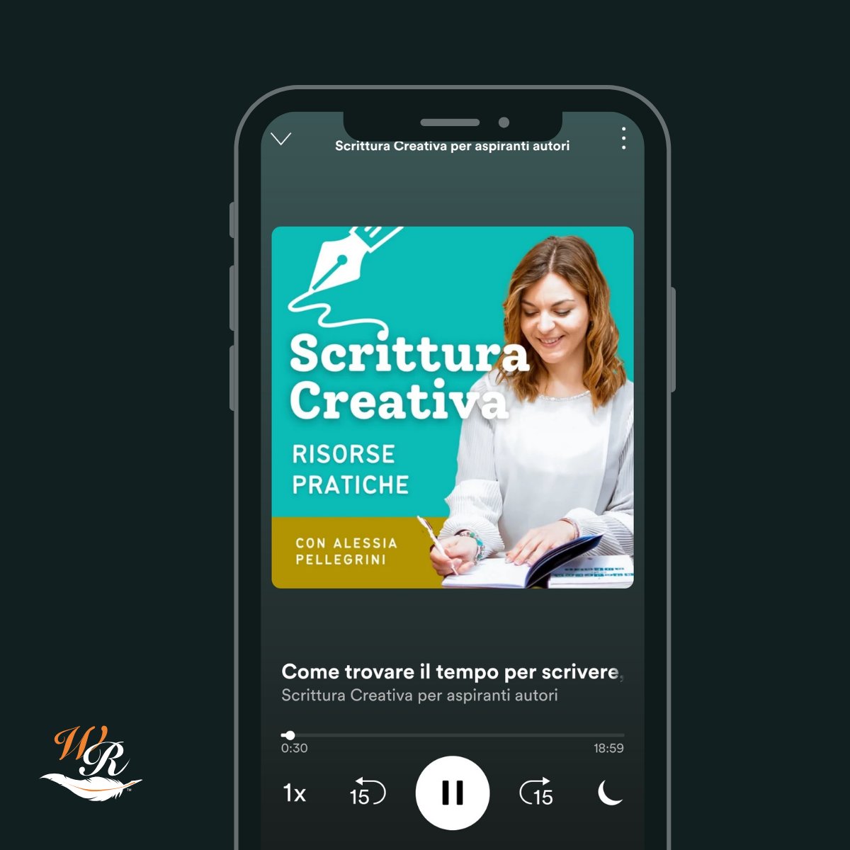 Non trovate il tempo per scrivere?

Come fare lo spiega Alessia Pellegrini, in questa puntata del podcast Scrittura creativa.

Perché ascoltarlo?  Per scoprire che, in fondo, non è il tempo che manca, ma saperlo utilizzare nel migliore dei modi.

#orecchiedascrittore 
#scrivilo
