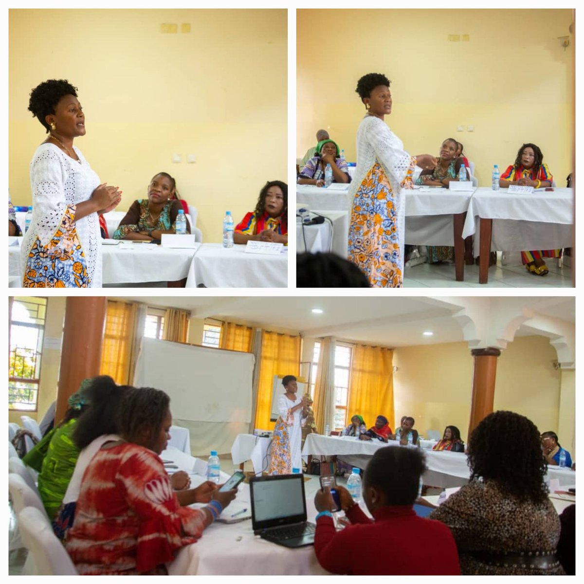 Ravie d'avoir partagé avk les femmes des Asbl fém, mon expérience pdt la campagne électorale d 2023.
C'était à l'atelier d définition d priorités d femmes et échanges avk les élus prov. 
Investissons ds les femmes pr le changement d c pays <a href="/CaritasRDC/">Caritas RDC</a>  <a href="/Caritasgoma/">Caritas Goma</a>  <a href="/CanadaRDC/">Canada en RDC</a>