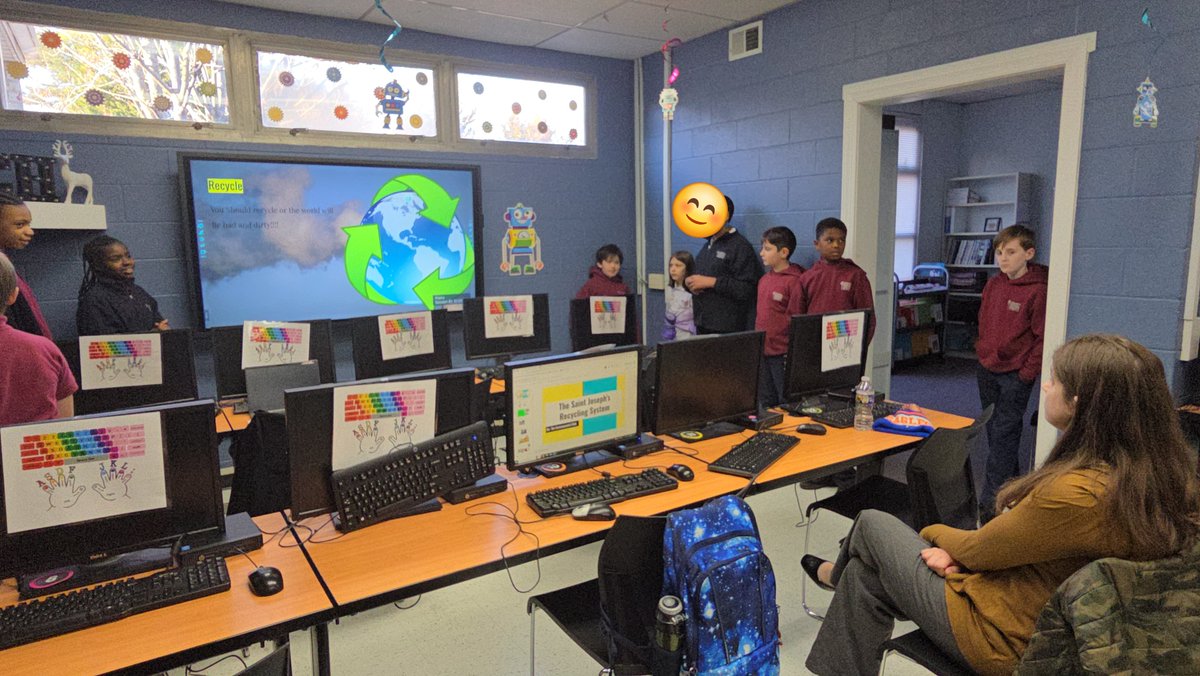 StJosephsRCS's tweet photo. #principalnotes Did you know we have a very active environmental club?  They recently made an amazing presentation and proposed a bunch of GREAT activities/initiatives they want to do around the school.  @ADWCathSchools #adwcommUNITY Save the date - spring cleanup  May 4th! https://t.co/NVS1T9EaWZ