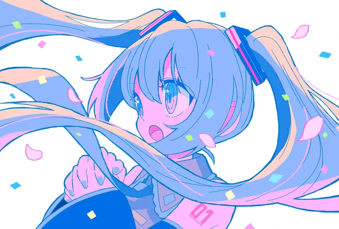 #初音ミク #初音ミクの日   『 キミに届きますように 』 