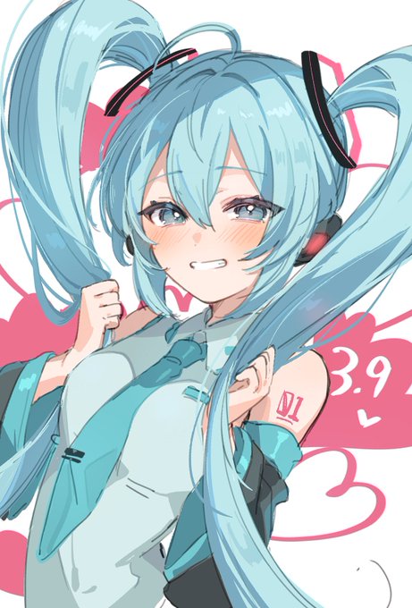 39💓
#ミクの日  #初音ミク 