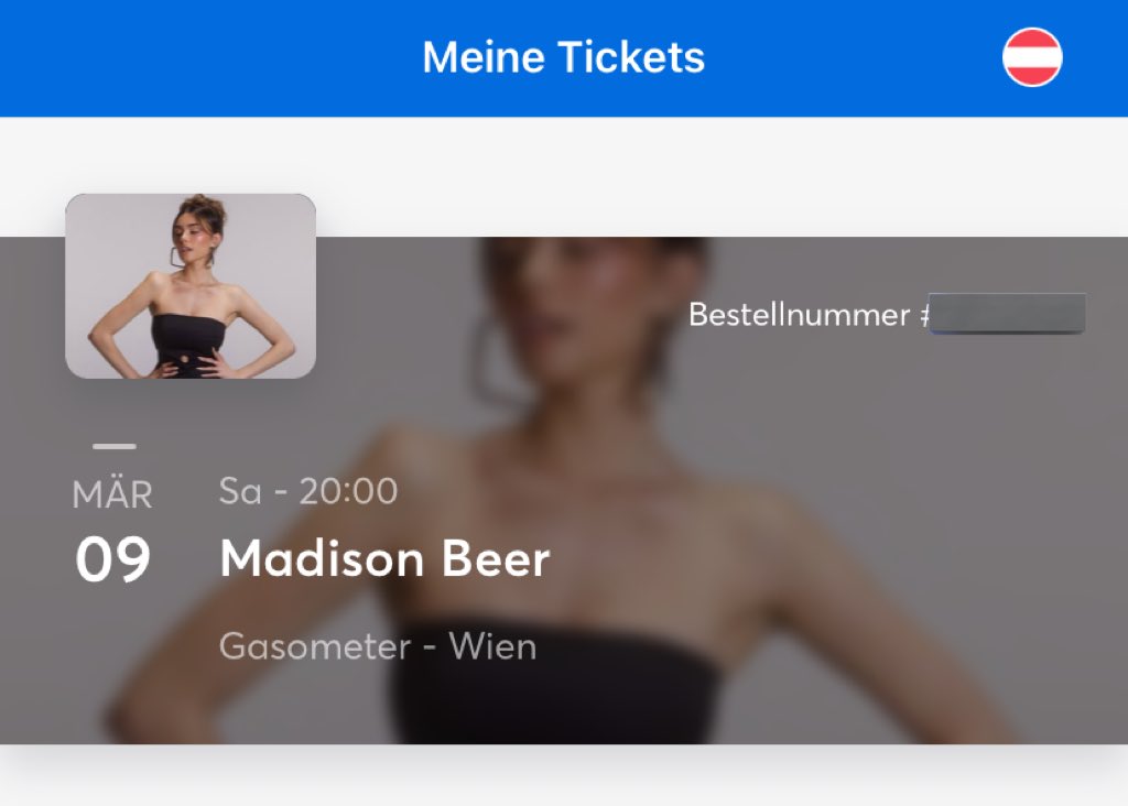 solozartist's tweet photo. @madisonbeer see you later!!! 🤍 #SpinninTourVienna https://t.co/ifntN2Ny0s
