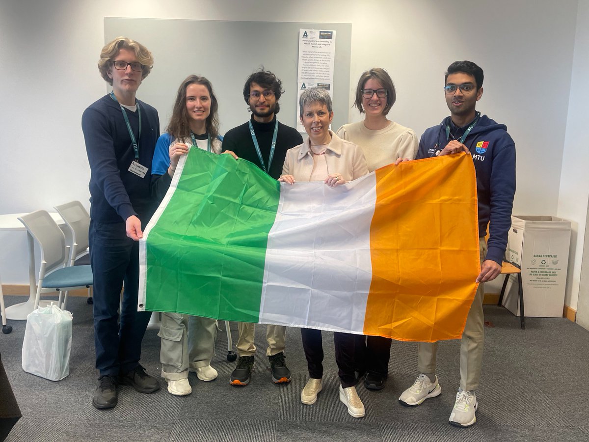 OFlynnATU's tweet photo. Wishing the Irish team the best of luck today in the #InventForThePlanet European semi-finals 🙌Thrilled to see students from @atu_ie @MTU_ie @WeAreTUDublin @uniofgalway and @UCC working together and representing us so well!! https://t.co/4sBfAukTY0