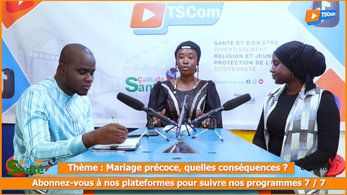 Nous vous donnons rendez-vous ce soir à 20h sur notre chaîne YouTube !
#ÇaMeDitSanté #TSCom #TSComTV #CORDAID