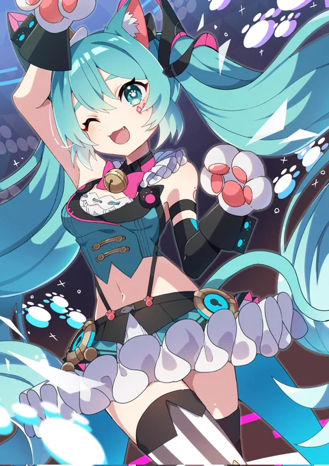 サーカスにゃん#Magical_Snow_Cats_Carnival#にゃんこズ合同 #マジカルミライ2019 #初音ミク 
