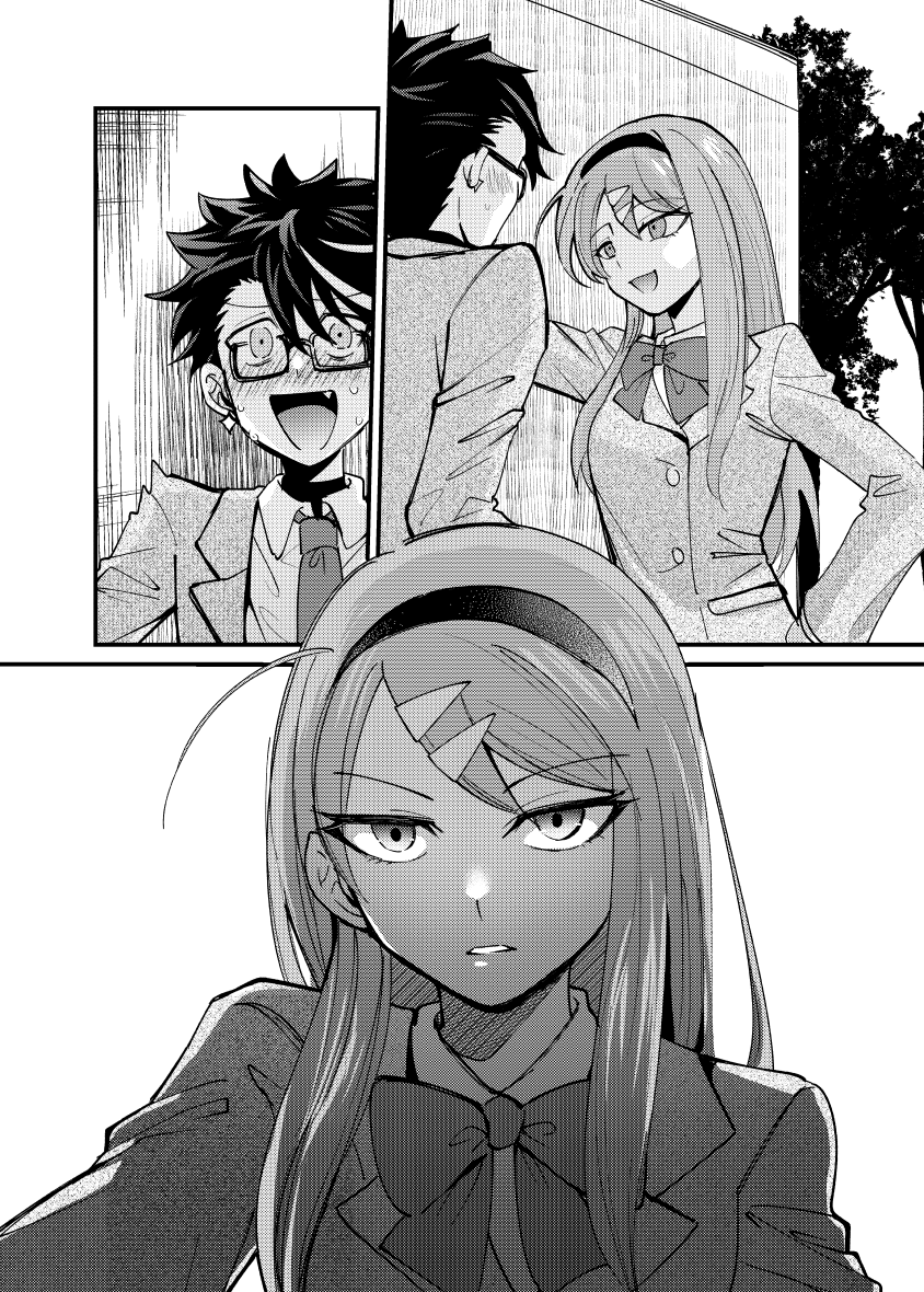 skebで4P漫画納品しました💖(プライベートなので1P目のセリフなし)お渡ししてもらった資料がかわいくて本当に自由に描かせてもらったのですが解釈一致とのことで安心しました…!この二人のこともっと知りたいです!ブーストもありがとうございました❣ #Skeb #Commission
https://t.co/TFJzDNlULz