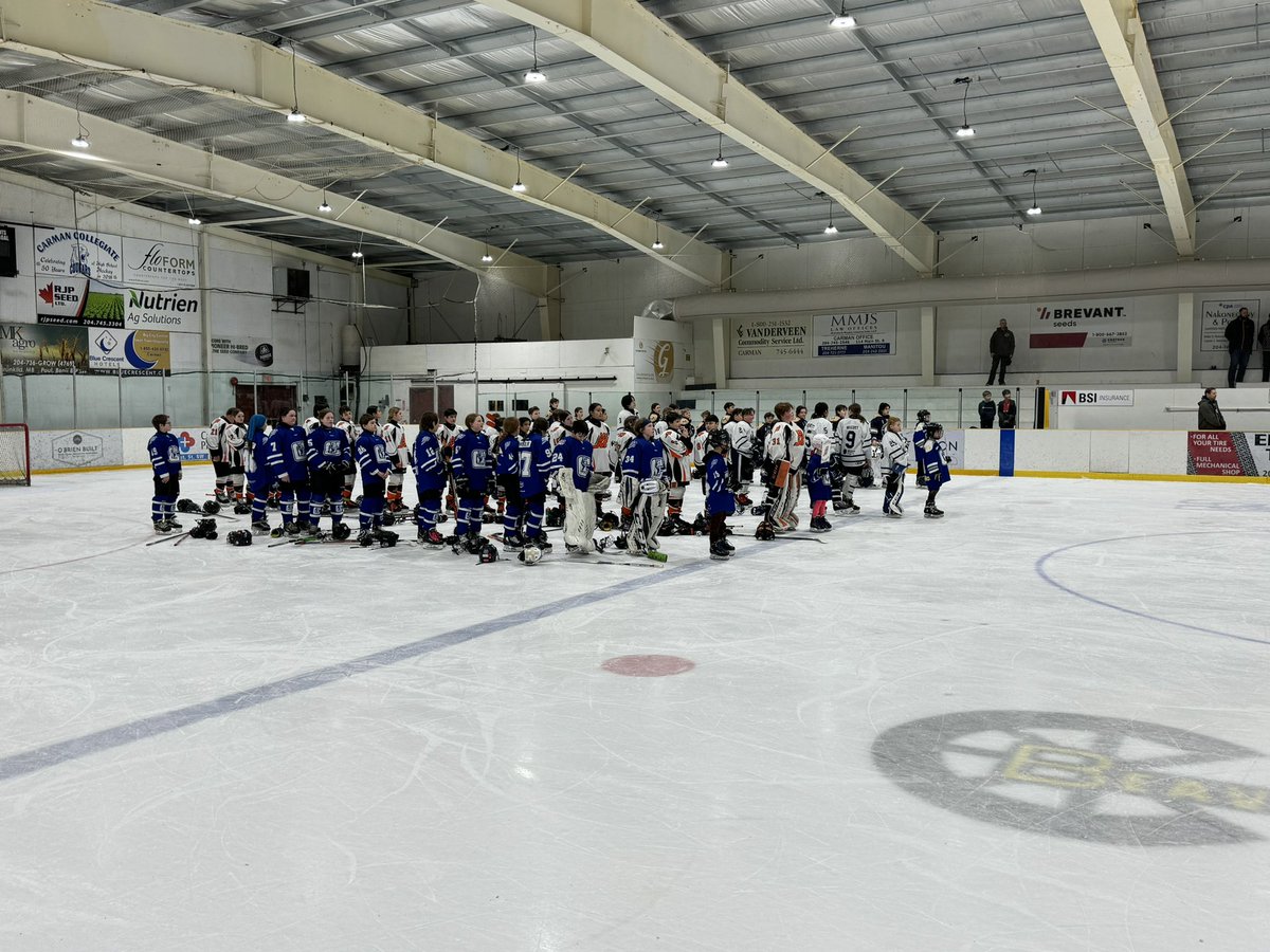 LinearGrainInc's tweet image. Linear Grain Inc is proud to sponsor the @hockeymanitoba Rural U13A1 Provincials that are being hosted in our hometown of Carman.