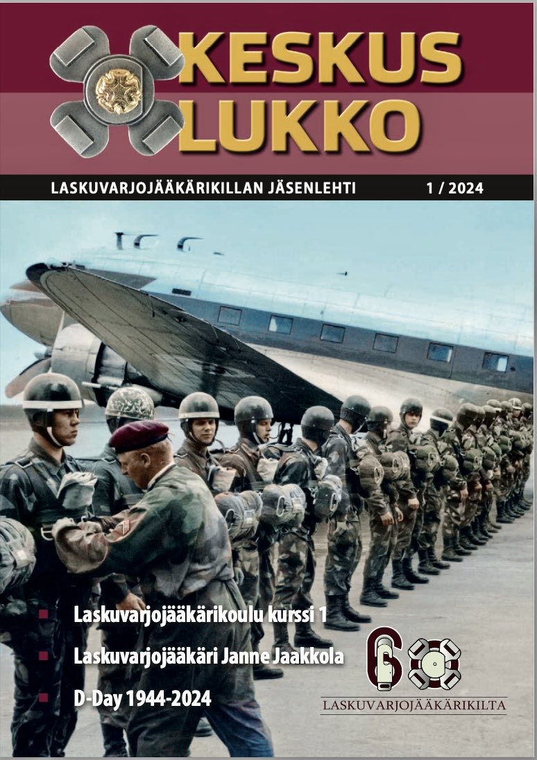 AirborneFinland's tweet photo. Keskuslukko 1/24 postissa! Valmiina!
#laskuvarjojääkärikoulu 1962-2024 #laskuvarjojääkärikilta 1964-2024 #weareNato @UtinJR #Ukraina #LJK K62 #ETO #ISMK #HEKOP #JJ @Maavoimat @Puolustusvoimat #erikoisjoukot #FINSOF https://t.co/Soq2EmixXp