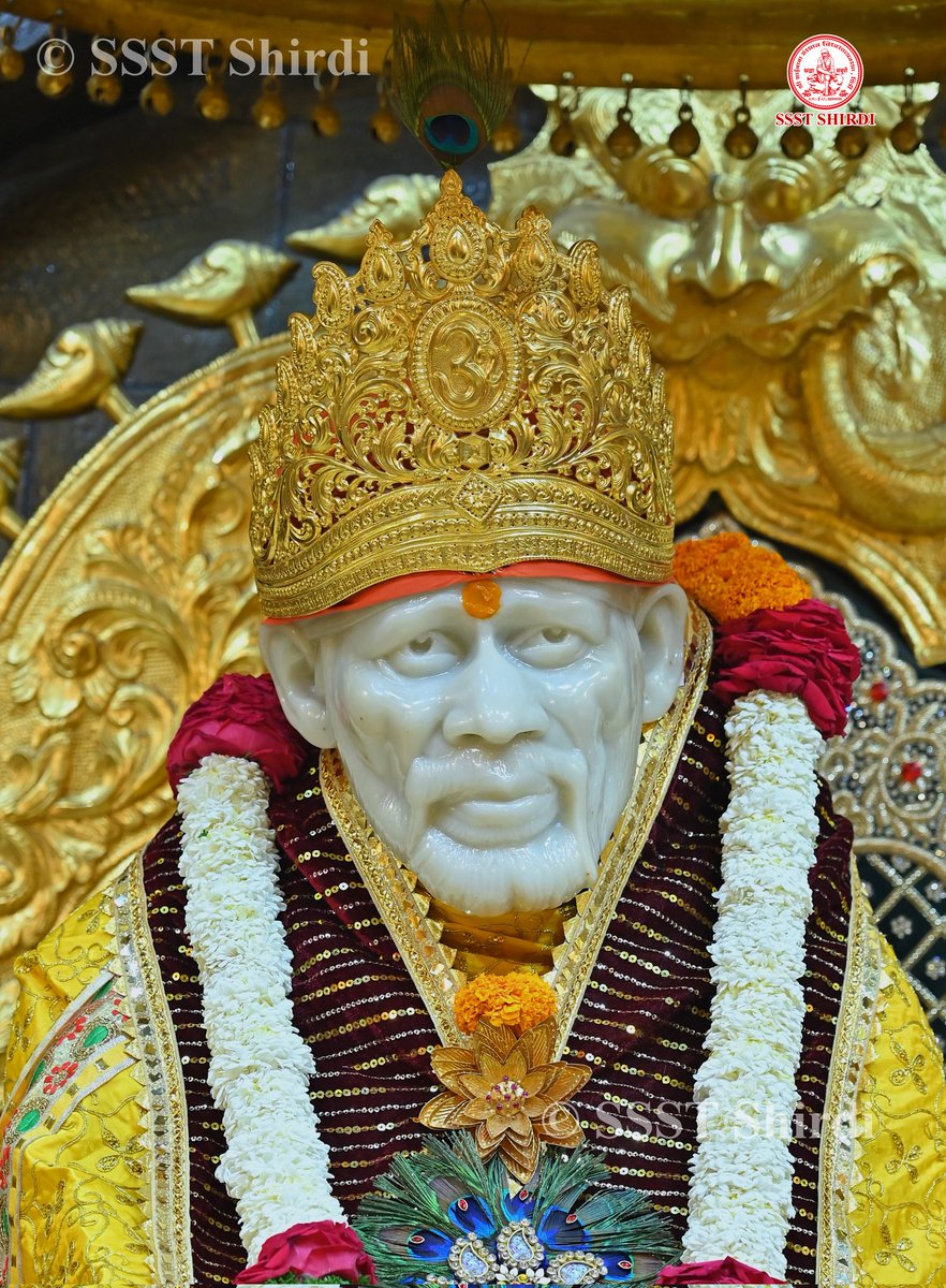 SSSTShirdi's tweet photo. *!! ॐ साई राम !!*
*श्री साईबाबा संस्थान विश्वस्त व्यवस्था,शिर्डी*
*!! ॐ Sai Ram !!*
*Shri Saibaba Sansthan Trust, Shirdi*
≈≈≈≈≈≈≈≈≈≈≈≈≈≈≈≈≈
 *आरती :-धुपारती* 
*शनिवार ०९ मार्च २०२४*     
*Aarti :-Dhooparti*
*Saturday 09 March 2024* https://t.co/Uj7IiigKRp