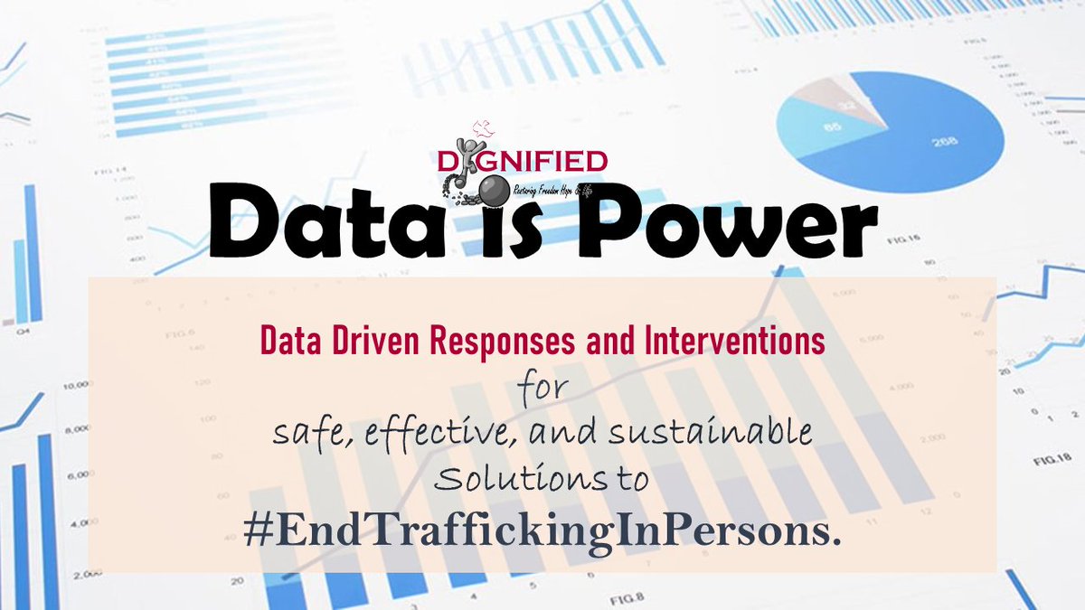 Hello Friends 
As a way to fire-up our new Data Driven Responses &amp; Interventions Campaign, we'll be taking a deep dive to find Critical Data from recent Gov't MDAs &amp; CSO Reports and its significance, connection and implication on the Prevention &amp; Fight against #HumanTrafficking