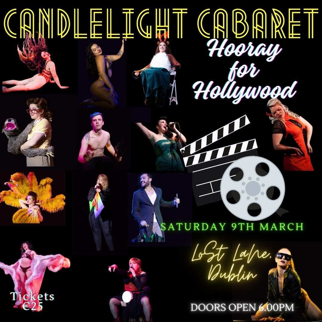 KizzyBean7's tweet photo. If you're floating around Dublin today and looking for something to do, why not check out a great burlesque show with amazing talent and beautiful people in Lost Lane. Tickets in the link below.
#lgbt #dublin #lgbtdublin #gay #lesbian #burlesque #candlelightcabaret https://t.co/RDdht0QBN5