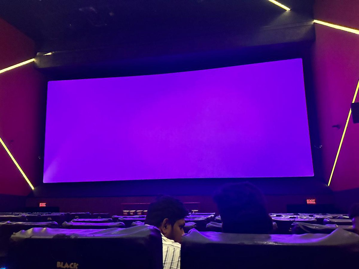 MukeshPR_'s tweet photo. Poor Experience @LACinemaTrichy 

We booked tickets for #PremaluMovie the theater was not equipped with proper backup  projector. It was complete DISASTROUS experience!!! @TrichyFilms https://t.co/AoYH4lZtbd