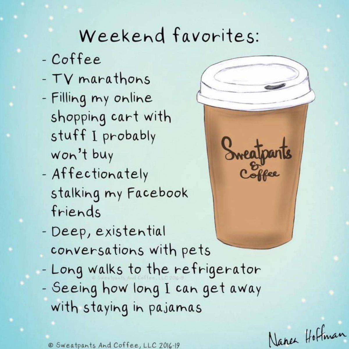 Happy Weekend 💙☕️