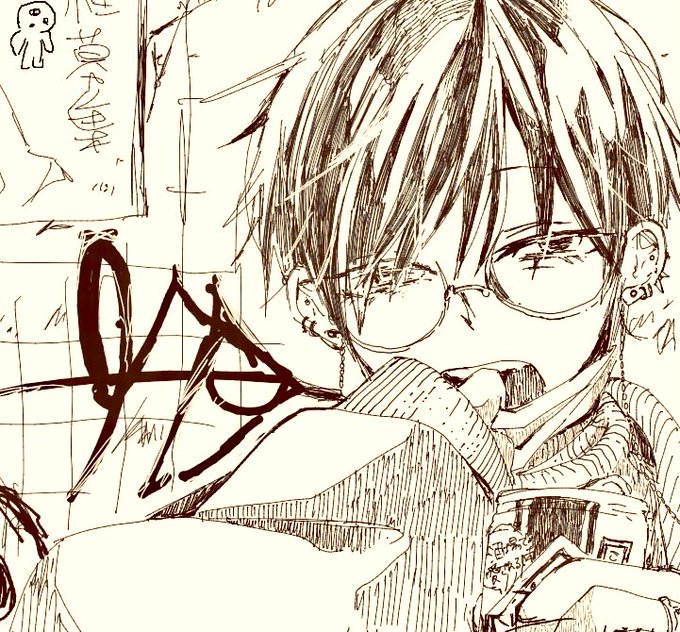 絵チャで描いた固ツイにもしてるうちの子 