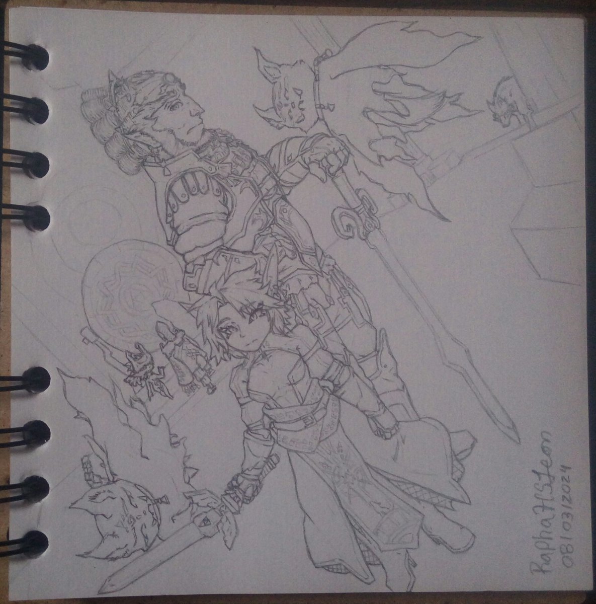 RaphaHSLeon's tweet photo. Paradise Fairy au and Twilight Princess
Paradise Fairy Mirror/Wolf link and Lord Ganondorf
#ganlink #Ganonlink https://t.co/A0fYBCxgh2