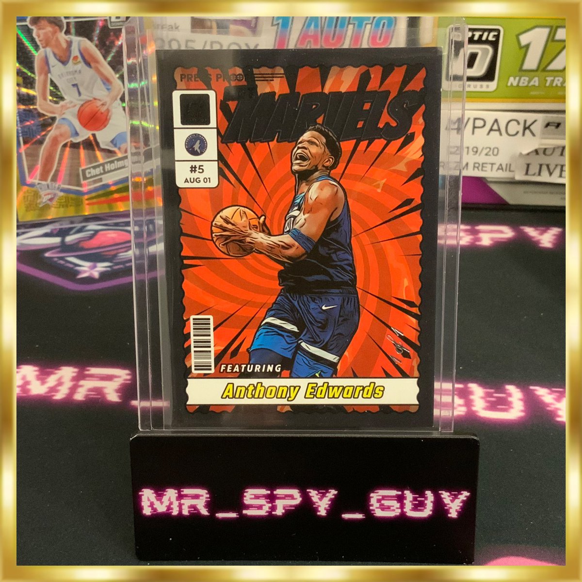 Anthony Edwards Black Net Marvels 1/1 hit on my #whatnot stream today making it our 3rd AntMan 1/1 AntMan hit within the last year 🔥 #AntMan #twolves #1of1 #anthonyedwards #netmarvels