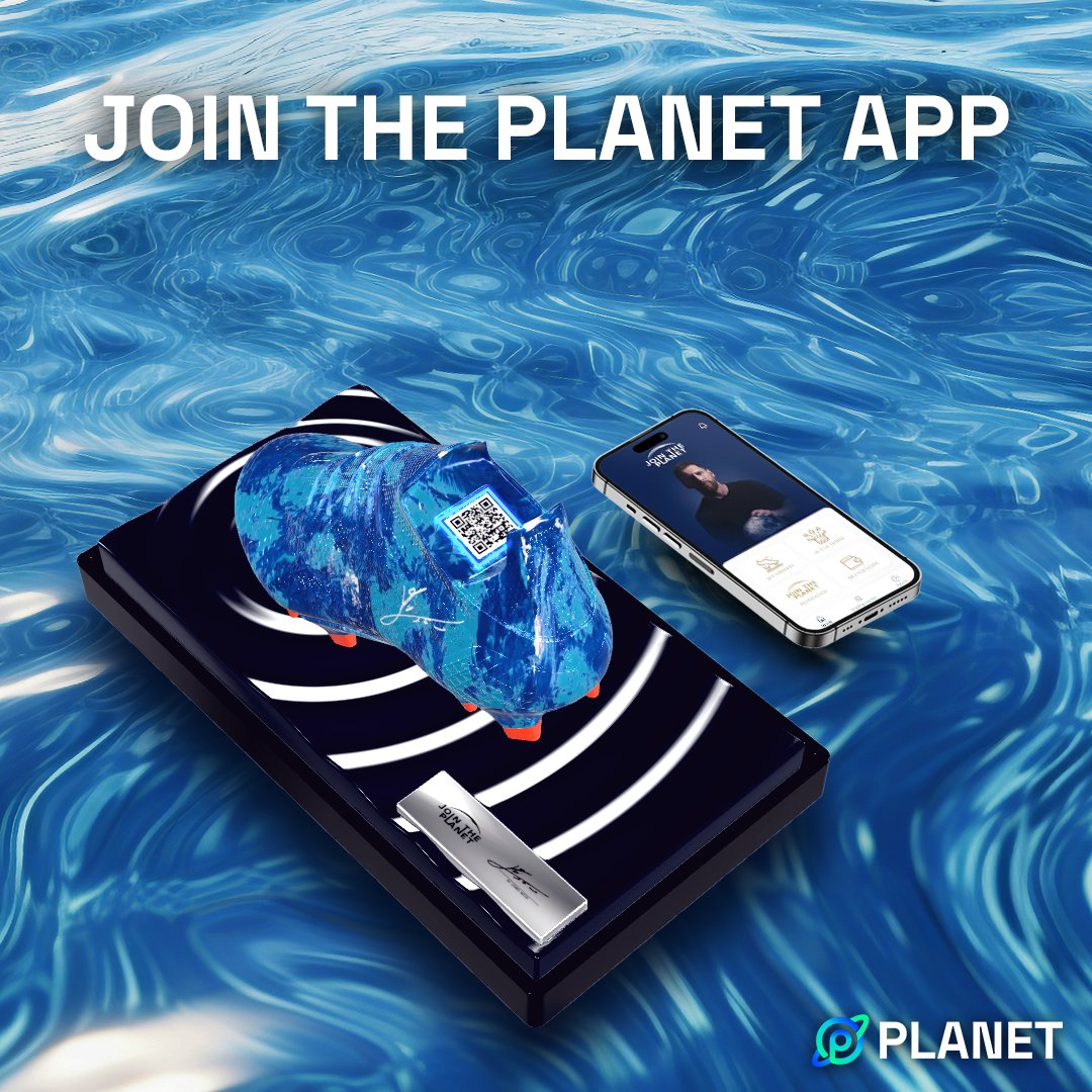 PlanetReFi's tweet photo. Experience the Join the Planet App 🚀 Use the soon-launching app to scan the QR code on the top of the RWA shoe, secure and keep it in your digital wallet a blockchain-based digital certificate that becomes your key to special utilities,. The app will be launched for both, iOS and Android. Become a part of this legendary journey!

Reserve your RWA now:
https://t.co/pOqYia6ymv