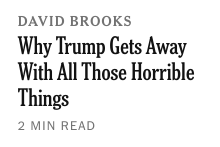 Because your newsroom lets him....