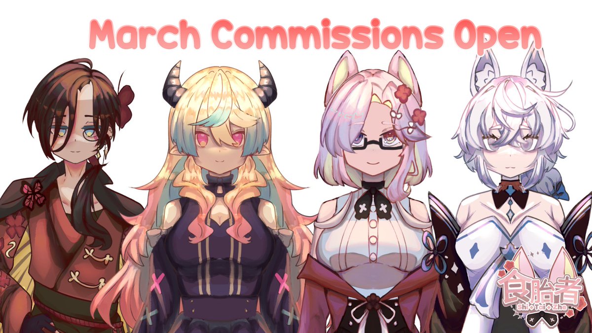 shitaizhe's tweet photo. March Model Comms Are Open!

Taking only 3 models
ETA is 1-2 weeks!
$250 for half
$300 for full 

Website: https://t.co/155dVQMuUs 
#Vtuber #VTuberUprising #Vtuber準備中 #Vtubers https://t.co/UjpkvEI4fe