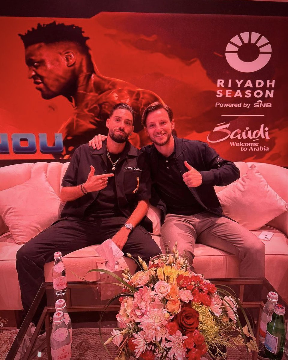Ivan Rakitic (@ivanrakitic) on Twitter photo What a night in #Riyadh yesterday! Spectacular experience at the #KnockOutChaos event during <a href="/RiyadhSeason/">موسم الرياض | Riyadh Season</a> 🥊💪🏼🇸🇦 What a night in #Riyadh yesterday! Spectacular experience at the #KnockOutChaos event during <a href="/RiyadhSeason/">موسم الرياض | Riyadh Season</a> 🥊💪🏼🇸🇦