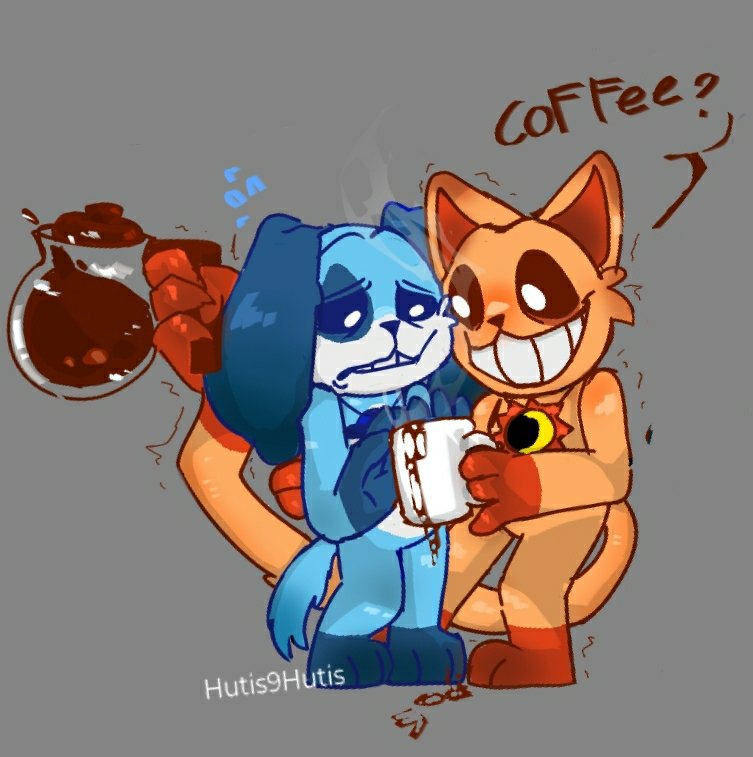 Hutis9Hutis's tweet photo. au by :@Eggritos 
☕ &amp;💧 🫶
#FrowningCrittersAU
#SmilingCrittersAU
#SmilingCritters https://t.co/5Gz03YoTGq