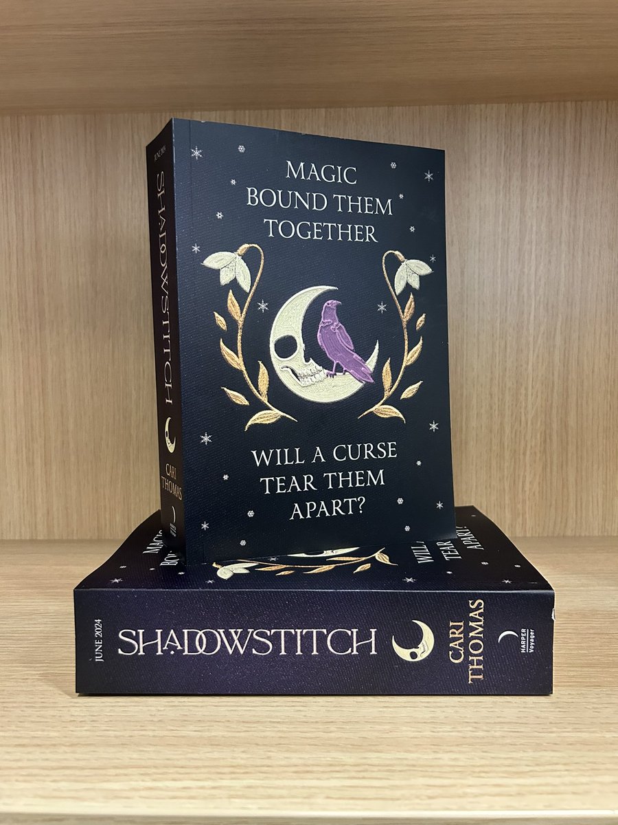 We did say we had some exciting #Shadowstitch news coming. Proofs are in and we are OBSESSED 😍 Available to request now @CariThomas_Auth