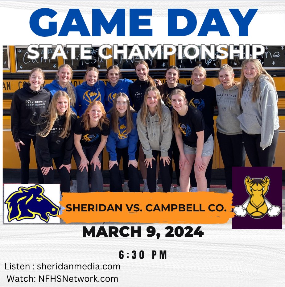 #GoBroncs State title game today!
