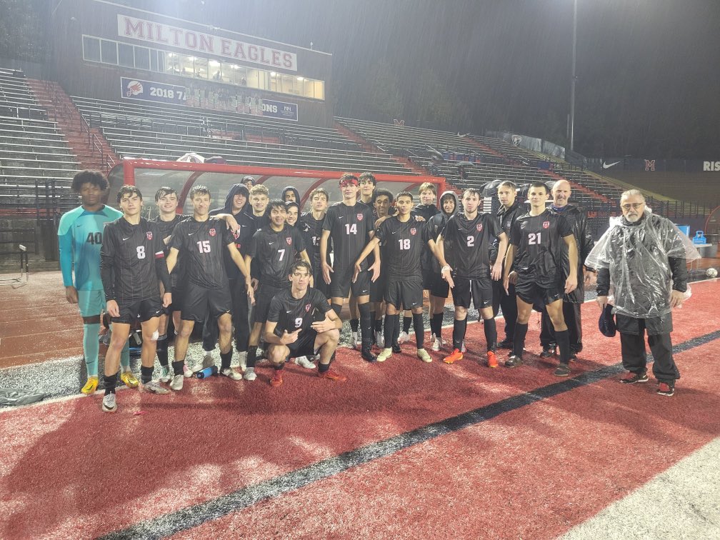 Great win for the varsity boys over Forsyth Central.    Goal by Tim Ratokhin!!