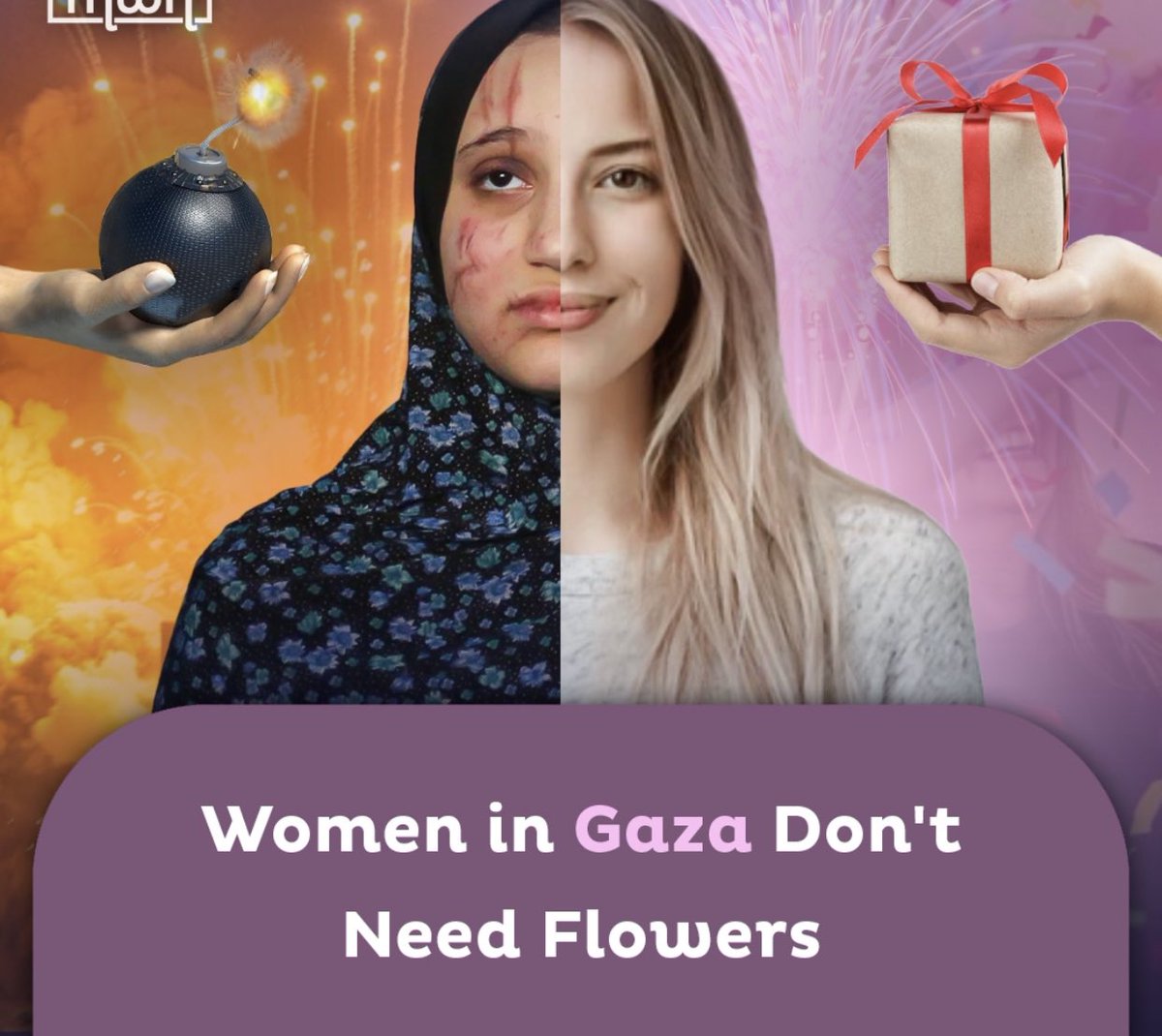 congratulation to the brave women of the world and especially the zealous women of Gaza on #InternationalWomensDay 
Shame on humanity that  left the women of G*a*z*a alone in the worst conditions. #InvestingInWomen