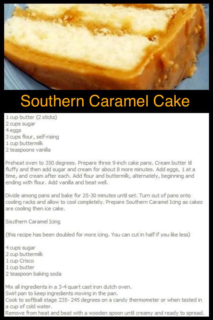 ••• Three layers and double the caramel frosting. Go for it. 
#recipes #caramel #southernfoodtrail #SaturdayVibes 
#cakerecipes #madefromscratch