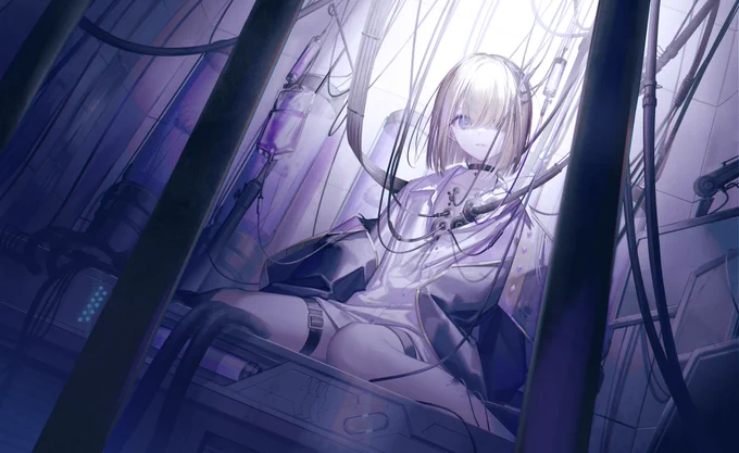 つぐさん() の「名前のない怪物」カバーMVイラストを制作させていただきました 
