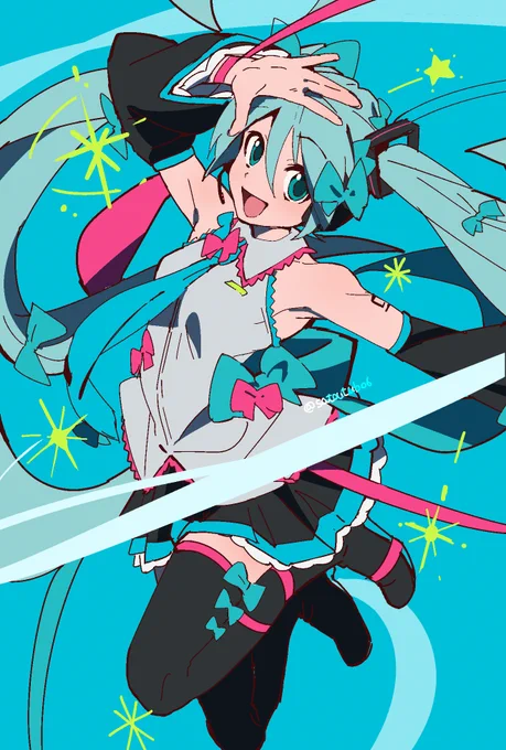 再掲ミクちゃん #ミクの日 