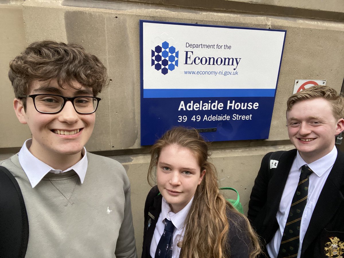 We had a great meeting with civil servants in the <a href="/Economy_NI/">Economy NI</a> to discuss #CAOReform and North-South Education Mobility!

Great to see willingness for reform in this area - NI students need equal opportunity!

<a href="/Izzy_Fitzc/">Izzy (Iseult) Fitzpatrick</a> <a href="/LucBerthelot1/">Luc Berthelot</a> <a href="/OliverMercer18/">Oliver Mercer</a> @laurenbondmyp